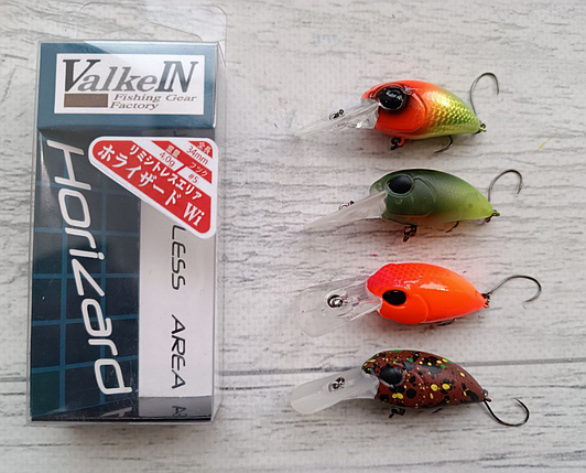 Набір Воблерів Horizard Wi 34F 34мм 4гр 4шт, фото 1