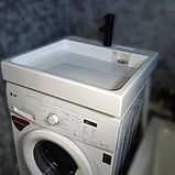 Умивальник на пральну машину DEYMOS 550 + змішувач + сифон, фото 6