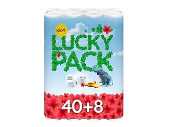 Папір туалетний двошаровий Ruta “Lucky pack” 48 рулонів