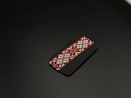 Браслет із бісеру в українському стилі різнокольоровий. 150х24мм