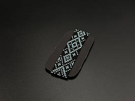 Браслет із бісеру в українському стилі різнокольоровий. 150х24мм