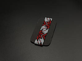 Браслет из бисера в украинском разноцветном стиле. 150х24мм