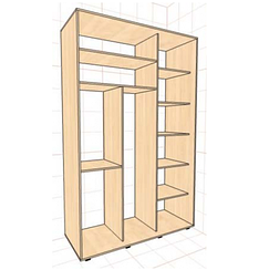 Шафа-купе Модерн-03 Алекса шафа розсувна 2 двері купити в Одесі, Україні