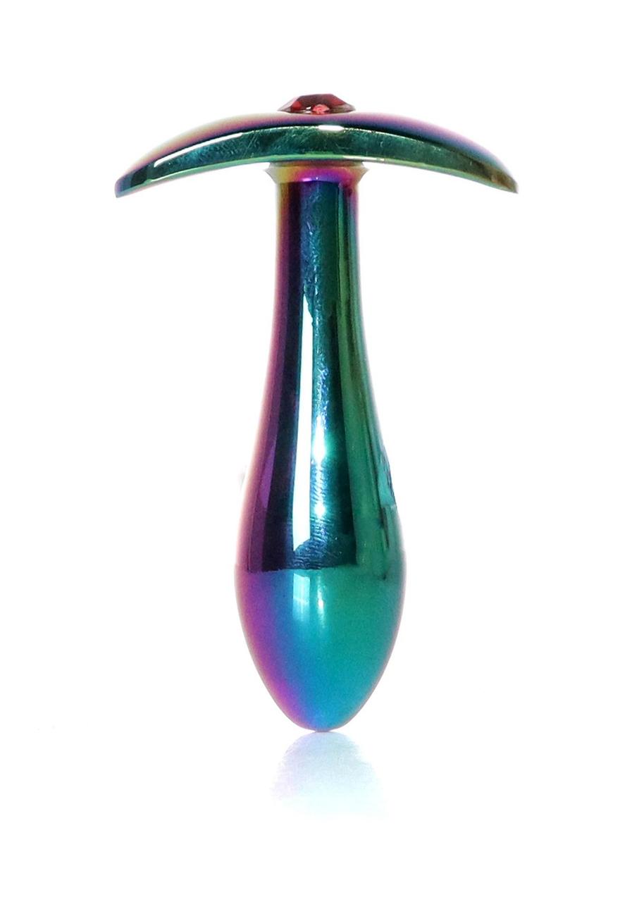 Анальна пробка - Jewellery Multicolour Plug Red S 18+, фото 1