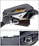 Сумка на пояс модна спортивна непромокальна поясна сумка тільки гуртом, фото 9