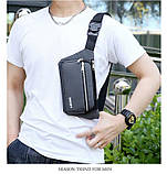 Сумка на пояс модна спортивна непромокальна поясна сумка тільки гуртом, фото 2