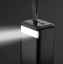 УМБ XO PR156 3-Input 3-output PD20W/QC22.5W 30000mAh Black, фото 4