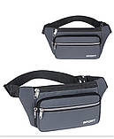Сумка на пояс модна спортивна непромокальна поясна сумка тільки гуртом, фото 4