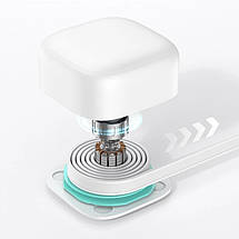 МЗП USAMS US-CC202 PD35W Dual 2C Output GaN Fast Charger With Type-C Magnetic Retractable Cable Module (EU) White, фото 4