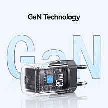 МЗП USAMS CC248 20W GaN Fast Charger (EU) White, фото 4
