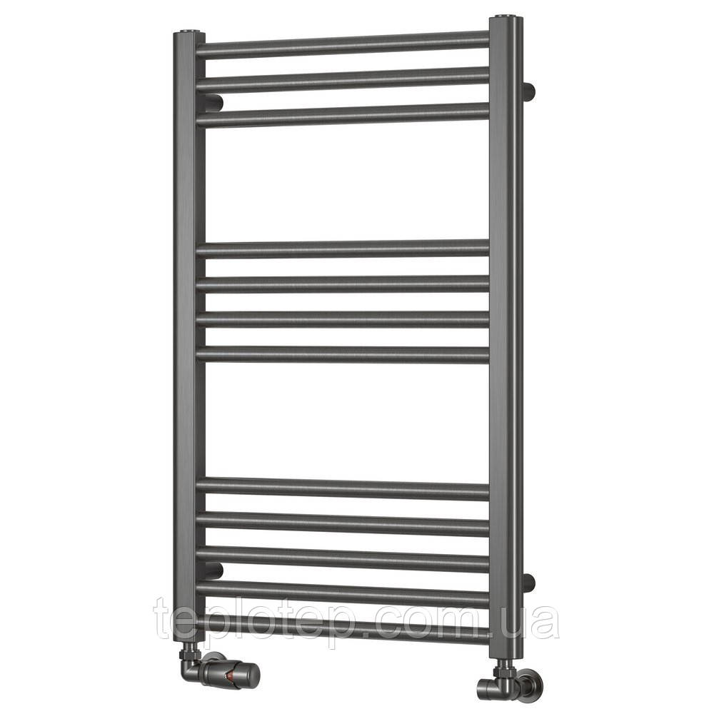 Водяна рушникосушарка Siena 800/550 (500) Gunmetal Black, фото 1