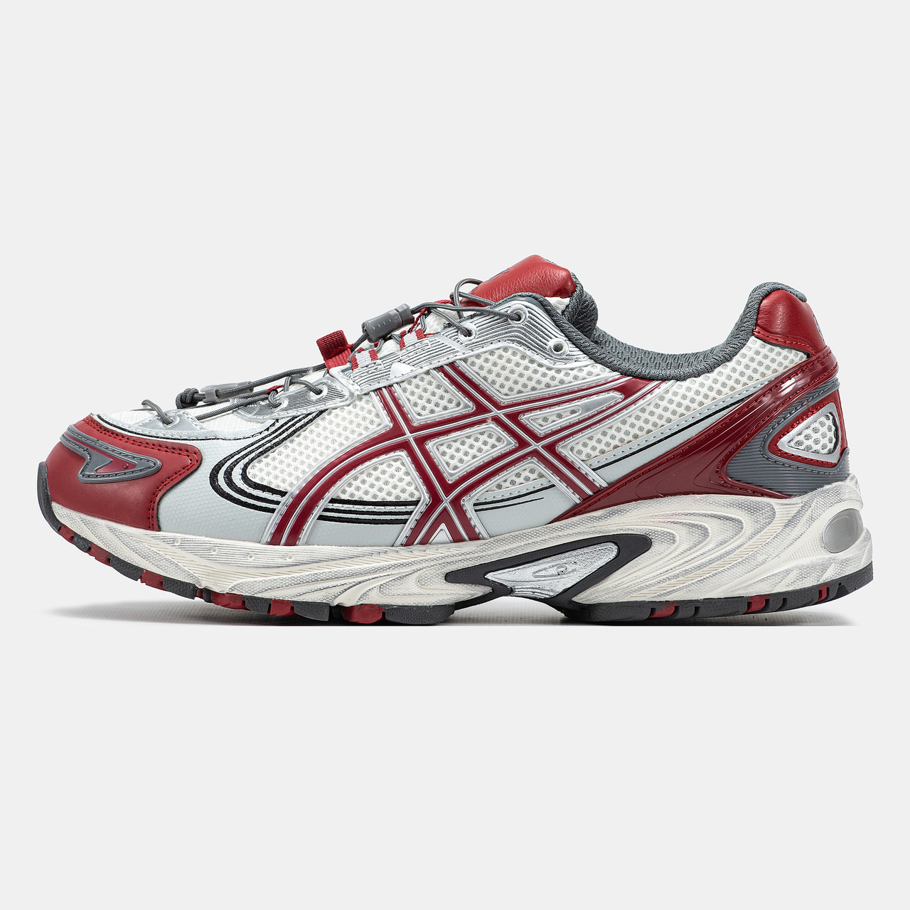 Кросівки Asics Gel-Kahana Trail V4 White Red Silver / Асікс Гел-Кахана Трейл В4