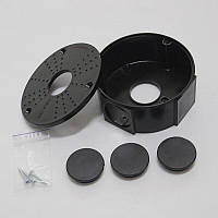 Монтажна коробка для камер UMK D-117,IP65, захист від ультрафіолету, (117х50 мм) чорна, пластик