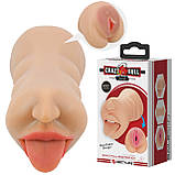 Мастурбатор - Crazy Bull Sarah Masturbator Flesh kitty.in.ua, фото 2