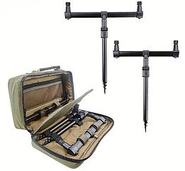 Набір із стійок та буз барів для 2 вудилищ Hirisi