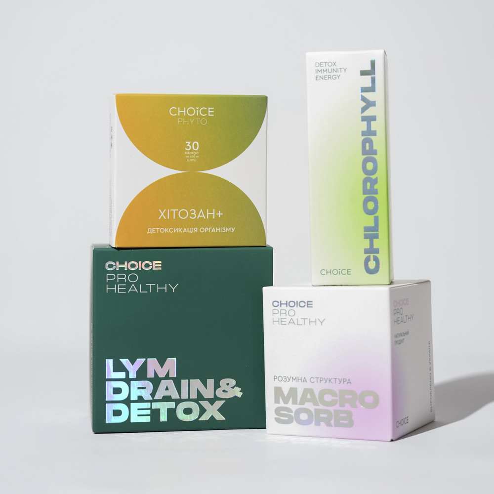 Lym drain & detox set Детокс сет від Choice, фото 1