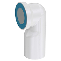 Фанова труба під кутом 90 для підключення унітазу Ø110 NOVA 7015N