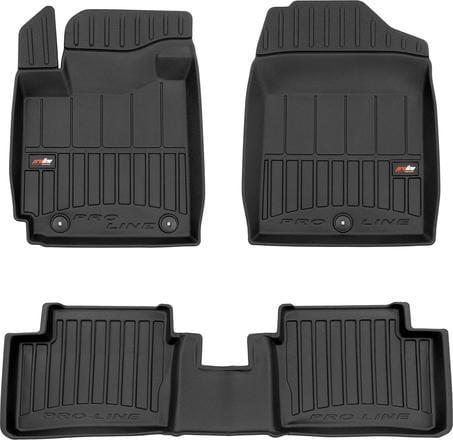Коври салону гумові Kia Picanto II 2011-2017 / 3D426795, фото 1