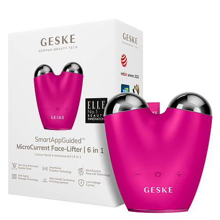 Мікроструми Geske MicroCurrent Face-Lifter | Мікрострумовий ліфтинг-масажер для підтяжки шкіри обличчя та шиї в домашніх умовах, фото 1