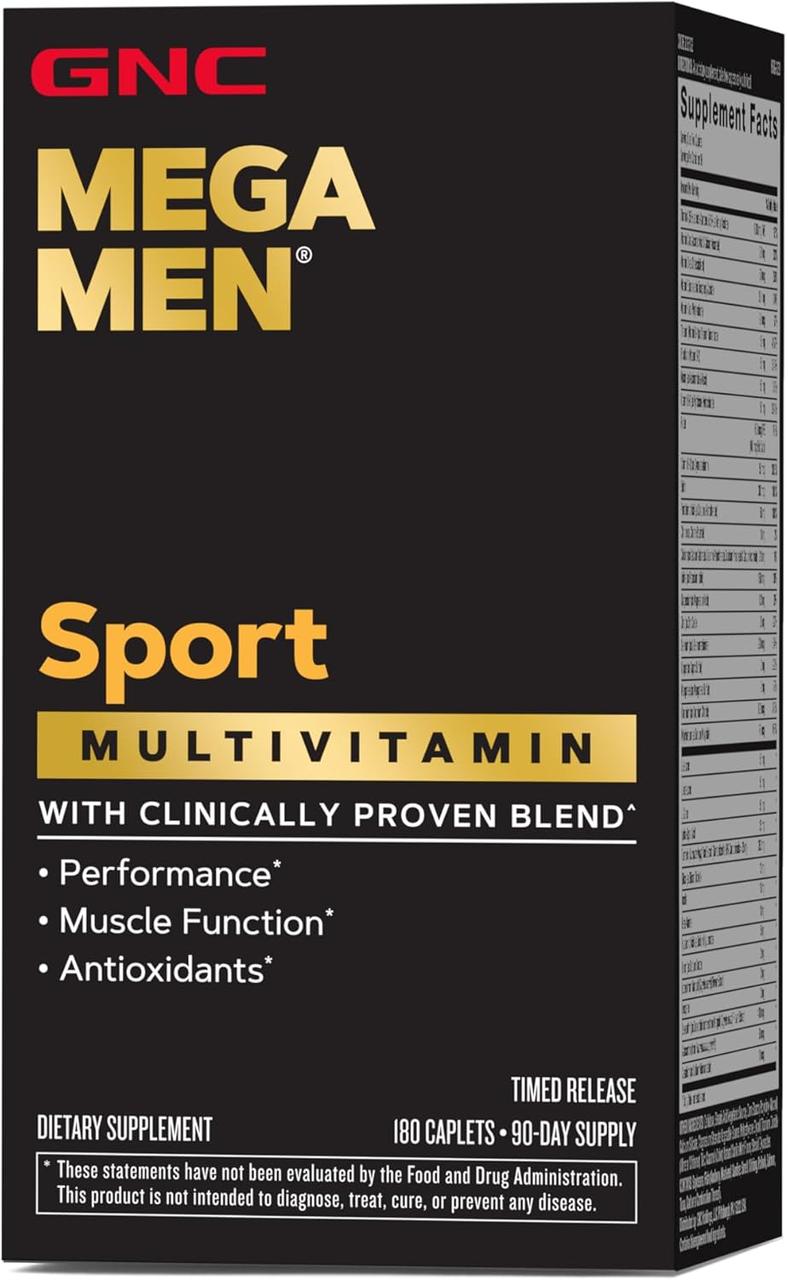 GNC Mega Men Sport 180 капсул, фото 1