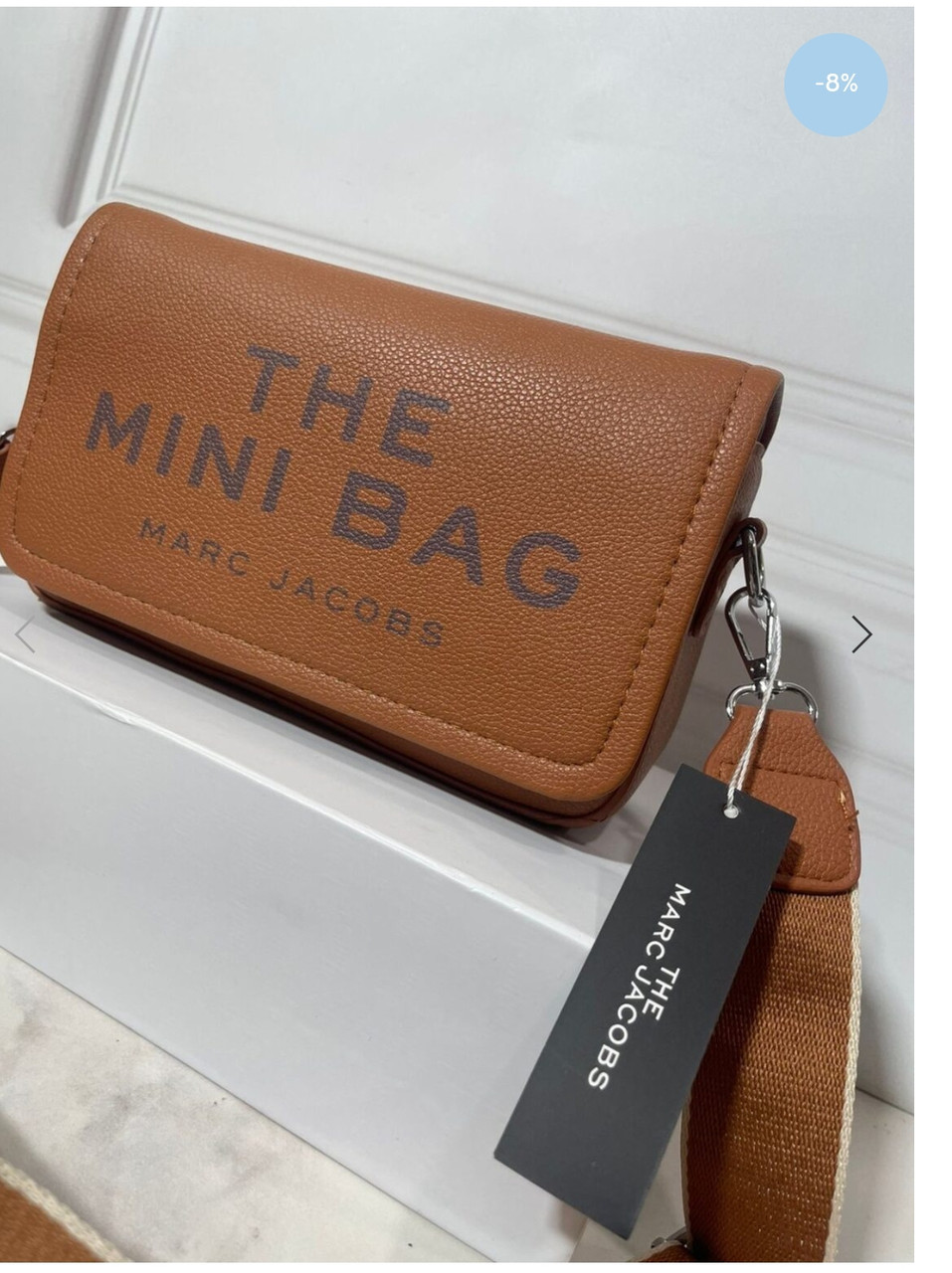 Marc Jacobs the mini bag сумка маленька жіноча з екошкіри.