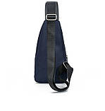 Чоловіча нагрудна сумка, проста ділова сумка через плече, модна сумка через плече кольору замка USB оптовая, фото 5