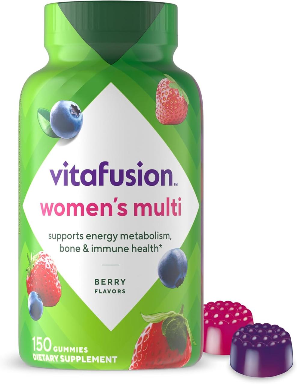 VitaFusion Women's Multi Daily Multivitamin Natural Berry 150 конфет