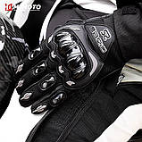Мотоперчатки сенсорні унісекс Розмір М, фото 8
