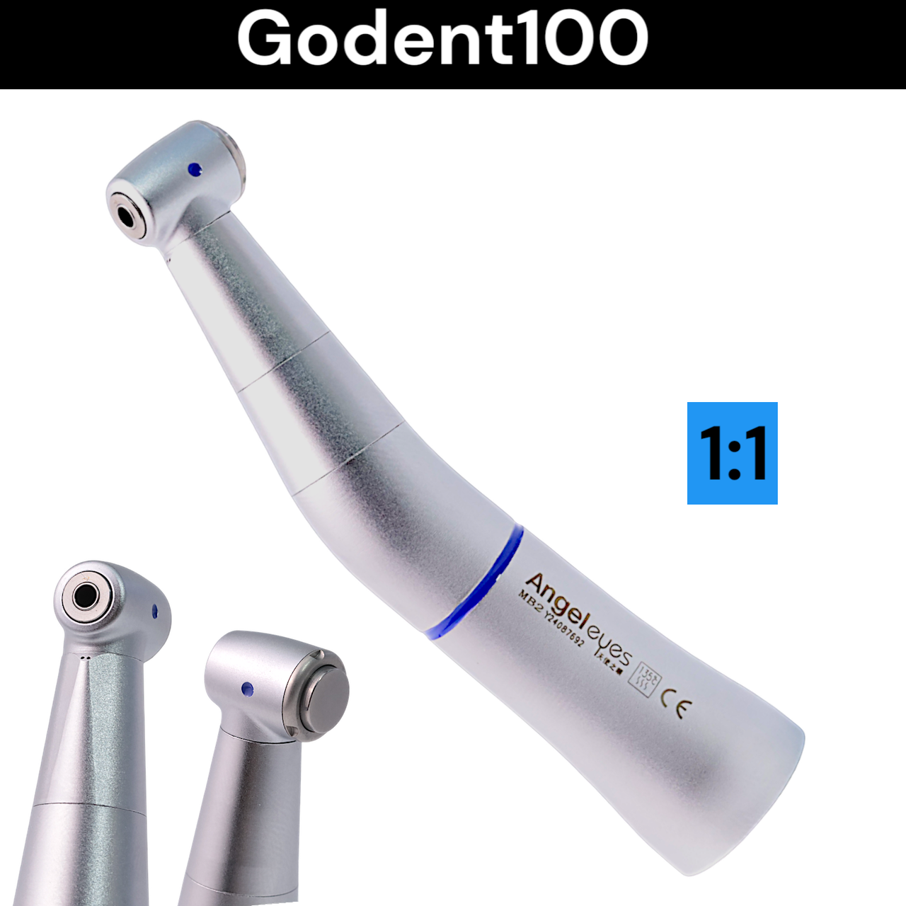 Наконечник кутовий для мікромотора Angel eyes Внутрішня подача води 1:1 (тип kavo), фото 1