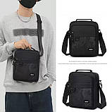 Барсетка сумка чоловіча модна спортивна сумка через плече оптова, фото 6