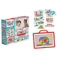 Сумка з набором для творчості "Знайди та побудуй" (386*282*75  мм) "dede"