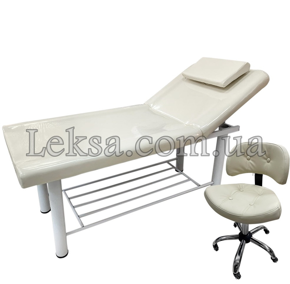 Кушетка косметологічна LS-285В + стілець майстра 780