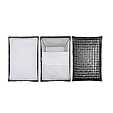 Комплект студійного світла Софтбокс із сотами 50х70 см + лампа 40W + міцний штатив 240 см, фото 5