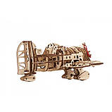 Дерев'яний механічний 3D конструктор Ugears Літак Бешений Шершень (70183), фото 5