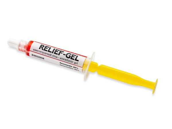Анестезувальний гель Relief-Gel вишня 5 мл.