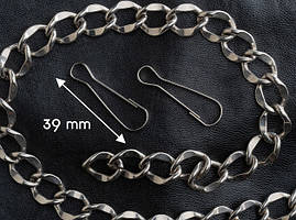 Карабін для ключів. 39мм