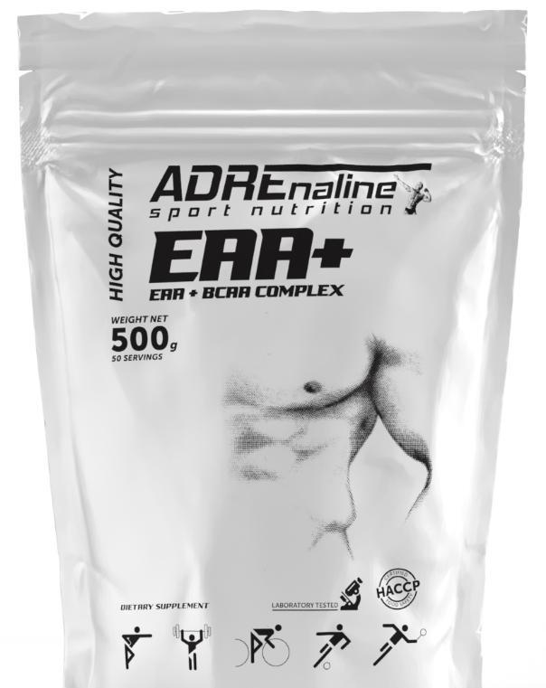 Амінокислоти ADRENALINE EAA + BCAA Complex 500 грам Смак : диня