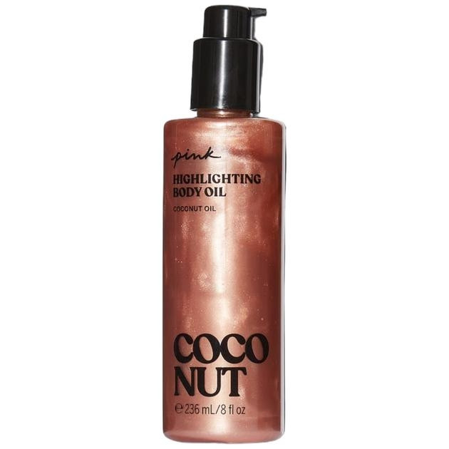 Бронзатор Victoria's Secret PINK Highlighting Body Oil Coconut (236 ml)