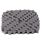 Ланцюг велосипедний KMC HV410 1/2"x1/8" Gray/Brown, 1 spd, 112 ланок, із замком, фото 3