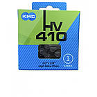 Ланцюг велосипедний KMC HV410 1/2"x1/8" Gray/Brown, 1 spd, 112 ланок, із замком, фото 4