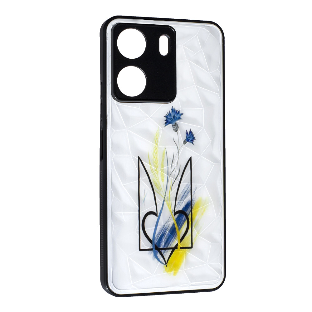 Чехол Prisma UA для Xiaomi Redmi 13C/Poco C65 Ukraine with flowers