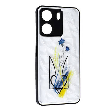 Чехол Prisma UA для Xiaomi Redmi 13C/Poco C65 Ukraine with flowers, фото 1