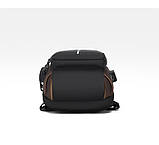 Барсетка сумка-слінг на груди Чоловічий портфель із кодовим замком для захисту від крадіжок сумка через плече гуртом, фото 5