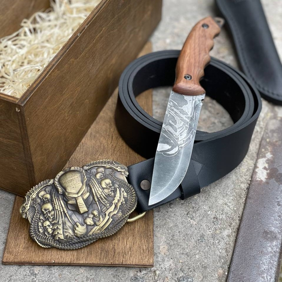 Подарунковий набір Хижак для чоловіків Gorillas Accessories ручна робота, КАХЕЛЬ. ПЕЧІ. КАМІНИ, м.Івано-Франківськ