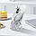 Чохол для телефону HOCO для iPhone 16 rotating magnetic case (AS1) Прозорий, фото 4
