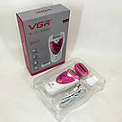 Тример для стрижки зони бікіні, Жіночий тример для епіляції бікіні Акумуляторна машинка стрижки IA-11, фото 4