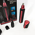 Тример для носа, Тример бритва для носа, Тример для носа і вух зручний волосся бритва UE-74, фото 10