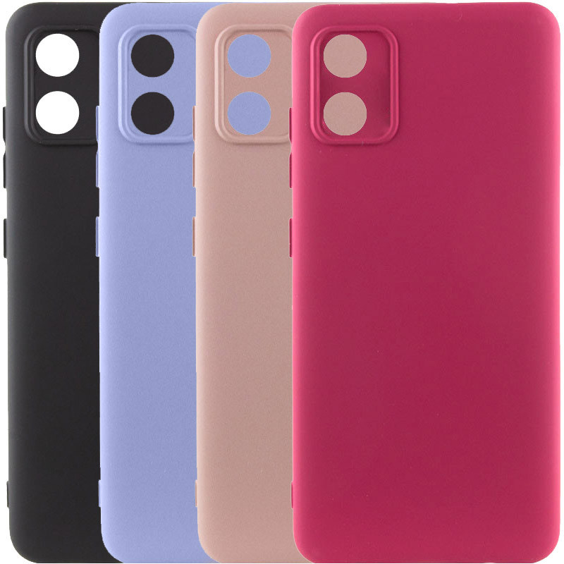 Чохол TPU GETMAN Liquid Silk Full Camera для Motorola Moto E13