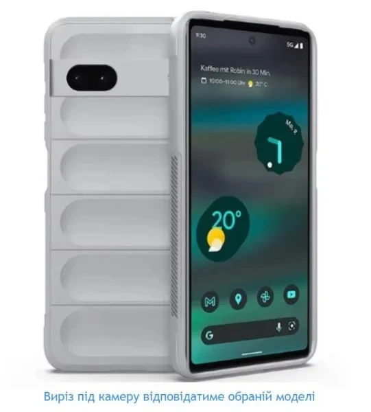 Чохол-накладка Infinity Airbag Silicon Honor 400 Pro Gray, фото 1