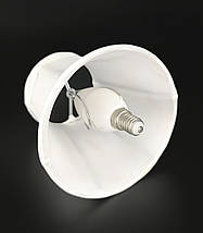 Плафон 333-wh 8х11х12 см білий ID 5000918, фото 5